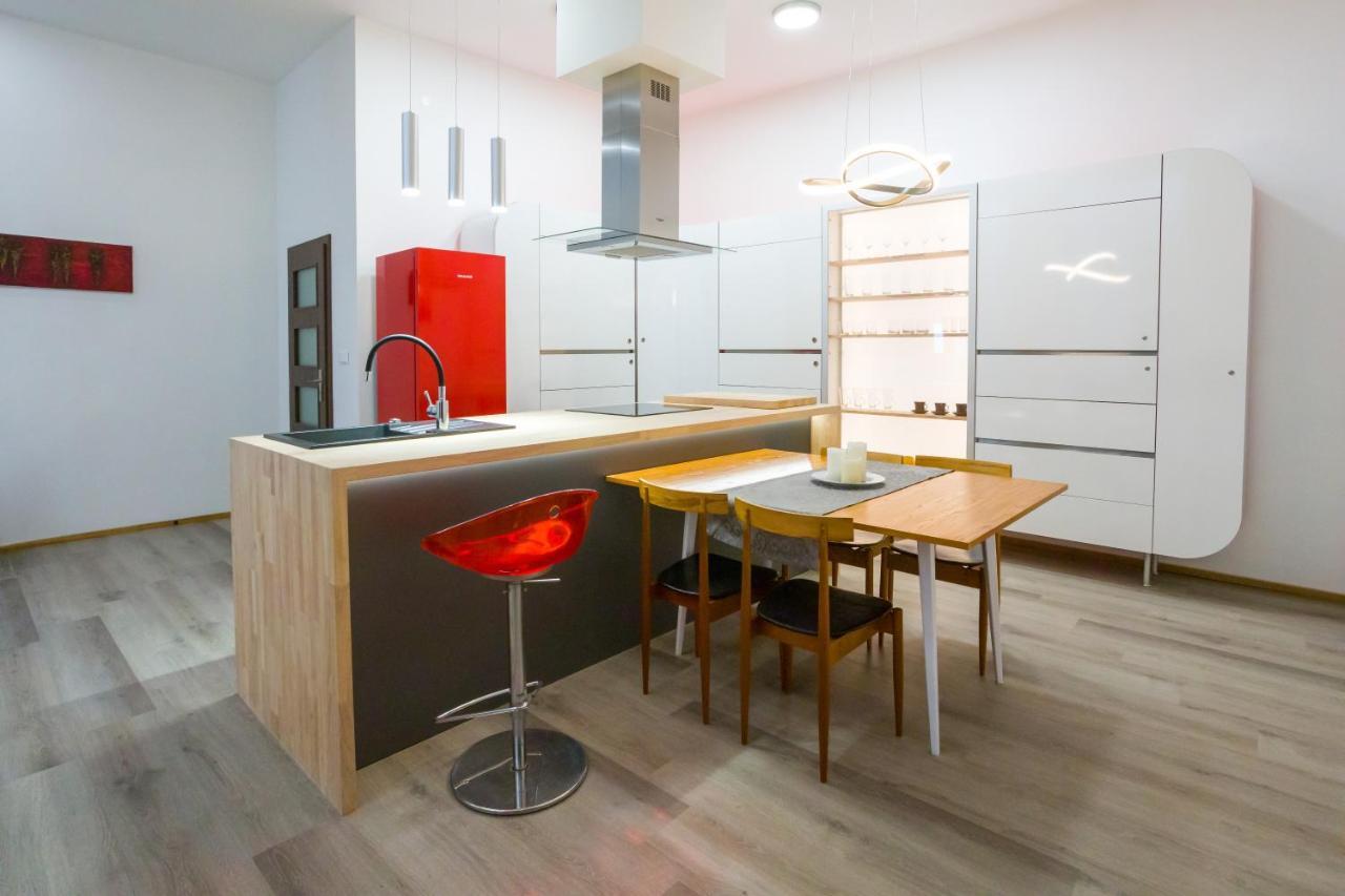 Luxusni Velky Apartman S Terasou V Centru Litomysle 外观 照片